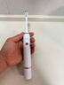 博皓（prooral）声波电动牙刷护龈压感提醒 自动牙刷成人充电式 情侣款 生日礼物T33 白色 实拍图