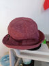 新款妈妈帽子春秋休闲女士渔夫帽中老年人奶奶老太太春夏遮阳盆帽 玫红色 均码 实拍图