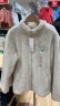 GXG男装 明线设计简约基础含羊毛短大衣毛呢外套男士23年冬季新款 灰色（单面呢） 175/L 晒单实拍图