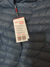 鸭鸭（YAYA）反季羽绒服男冬季轻薄羽绒背心内穿马夹男士保暖内胆薄款马甲KX 雾霾蓝 M /170 实拍图