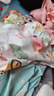 欢喜小熊婴儿连体衣春季新生儿蝴蝶衣宝宝纯棉衣服春秋天打底衣和尚服 实拍图