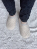 RZK月子鞋春夏薄款产妇家居室内地板防滑男女包跟棉拖孕柔软棉拖鞋 米色20952 36-37 晒单实拍图