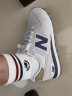 NEW BALANCE NB男鞋女鞋 24春季nb574复古运动鞋透气缓震耐磨休闲跑步鞋 ML574LGI/灰蓝/574/晒图退50 40.5 晒单实拍图