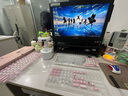 狼蛛F98pro机械键盘 三模有线/蓝牙/无线键盘 键鼠套装键盘RGB灯效全键热插拔办公电脑透明键盘笔记本 F98pro 白透冰魄轴【三模 带智能显示屏】 实拍图
