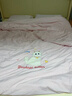 曼克顿（MANKEDUN）A类亲肤水洗棉床上四件套兔毛贴布绣卡通ins风床单被套三件套 咪咪小猫-嫩粉奶油黄 四件套1.8m 床单款 （被套200*230cm） 实拍图