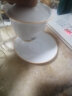 榜盛珐琅彩绘盖碗大号三才茶碗陶瓷茶托品茗杯茶盏茶杯茶壶功夫茶具 珐琅彩皇家御品-高仕盖碗+底座 实拍图