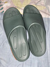 KENROLL科柔男女士浴室居家户外防滑拖鞋夜光家居凉拖鞋 阔叶绿 39-40  实拍图