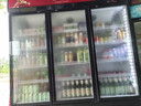 格点大容量饮料柜商用冰柜直冷藏展示柜酒水柜纯风冷无霜保鲜柜超市玻璃门冰箱立式啤酒柜 大三门下机组纯风冷 无霜数显豪华款 实拍图
