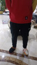 李宁运动裤男秋冬新款男休闲裤拉链加绒保暖卫裤直筒运动长裤AKLUA75 实拍图