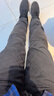 真维斯（Jeanswest）王一博代言牛仔裤男秋冬新款天丝舒适修身直筒高端潮牌休闲裤子男 黑灰+深蓝【天丝厚款组合】 36 码(2尺8) 【建议160-175斤】 实拍图