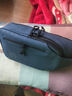 萨奇袋鼠（SAQIDAISHU）男士胸包多功能单肩斜挎包大容量休闲斜肩包时尚运动胸前小背包男 蓝色【带USB接口】双层版 实拍图