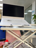 欧泰仕站立办公电脑增高架升降坐站交替可折叠学习桌支架移动笔记本支架 7档手动-白色 实拍图