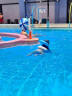 李宁LI-NING异形泳圈儿童游泳圈新手充气游泳背心蓝色LSQS010-1蓝色 实拍图