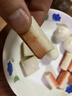 鱼极蟹味棒130g 实拍图