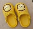 牧童儿童拖鞋夏男宝宝洞洞鞋软底女童卡通洗澡婴幼儿家居鞋奶狮黄150 实拍图
