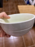 MOCA ROSEmocarose摩卡色炻瓷法式沙拉碗单个白色米饭碗家用意面牛排餐盘 4.5英寸小碗-松露白 实拍图