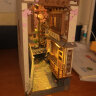 若来（Rolife）书立楼的电车模型手工拼装积木玩具diy小屋立体拼图儿童生日礼物 实拍图