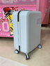 美纳途（Manato）高颜值行李箱女ins网红新款拉杆箱学生20密码箱24男旅行箱 冰蓝【磨砂款】 20英寸 【登机箱】 实拍图