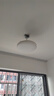 欧普（OPPLE）风扇灯吊扇灯多档调色LED照明Ra95北欧餐厅卧室吊灯冰风白 包安装 实拍图