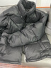 网易严选25新品90鸭绒超蓬羽绒服休闲面包服石墨烯保暖轻量抗菌防泼水 25秋冬立领-静谧黑 XL 实拍图