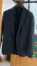 罗蒙（ROMON）凉感防晒华夫格西服男2025春夏新款冰丝无痕高弹单西西装外套男 深海青【冰丝薄款】 M (170) （建议100-125斤） 实拍图