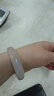 艾选潮品白冰玛瑙手镯白月光玉镯子玉髓玉手镯节日礼物 54-55（看详情选圈口） 实拍图