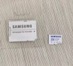 三星（SAMSUNG）256GB TF(MicroSD)存储卡 EVO白卡 U3A2V30 手机平板游戏机内存卡 支持4K视频 读160MB/s写120MB/s 实拍图