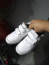 adidas阿迪达斯童鞋儿童休闲鞋春夏男童女童魔术贴运动鞋小白鞋GW1987 晒单实拍图