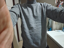 男士毛衣冬季加绒加厚半高领毛衣男套头针织衫男士打底衫衣服男装 【加绒】456半领毛衣-深灰 L 推荐110-130斤 实拍图
