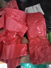 福袋幸福红色加厚塑料袋批发手提袋一次性背心袋子大中小号水果蔬菜方便袋 普通款100只 26*40cm 实拍图