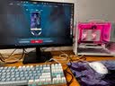 达尔优EK815机械合金版108键多键位机械键盘电竞游戏CF吃鸡LOL双色白蓝键帽全键无冲 87键青轴（蓝拼白键帽）29种灯光模式 实拍图
