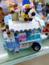 简拼潮流积木玩具小颗粒拼装街景建筑小推车模型生日礼物 冰淇淋车 晒单实拍图