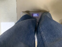 Gap女装春秋纯棉工装风阔腿裤时尚百搭宽松牛仔裤873049 蓝色 26亚洲尺码 实拍图