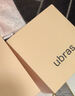 ubras【虞书欣同款】小奶皮云朵隐形无尺码内衣女粉底液文胸透气无痕 【经典】黑色 均码 背心款100-130斤/A-C杯 实拍图