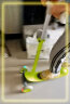 COOGHI酷骑儿童滑板车1-3岁折叠滑板车初学滑滑车加宽加厚发光轮 【发光款】酷骑绿 晒单实拍图
