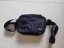 FOUVOR户外旅行小包包女牛津布斜挎包尼龙女包休闲单肩包轻便防水帆布包 黑色（横款大款） 实拍图