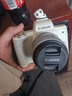 佳能（Canon）m50 M6II 二代 微单相机学生入门小巧 2代美颜微单 M50二代(15-45mm) 白 32G标准礼包 实拍图