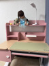爱果乐（IGROW）儿童学习桌儿童书桌实木书桌写字桌带书架可升降实木学习桌椅 晒单实拍图