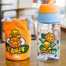 膳魔师（THERMOS）塑料杯tritan材质成人儿童学生吸管水杯子小黄鸭联名款 BBSE420ml 实拍图