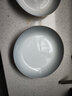 国玥景德镇碗碟套装轻奢骨瓷碗盘组合金边陶瓷碗具菜盘家用单个餐具 渐变灰10.5英寸饭盘1个 实拍图