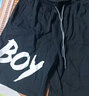 BOY LONDON【范丞丞同款】潮牌男女同款春夏涂鸦朋克运动短裤N13901 黑色 M 实拍图