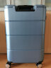 新秀丽（Samsonite）拉杆箱 横向纹理行李箱防刮抗压托运旅行箱TU2*71002浅蓝色25英寸 实拍图