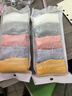 HINCLOUD 一次性袜子 女士棉质透气 运动袜旅行旅游用品女款船袜5双彩色 实拍图