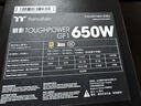 Thermaltake（Tt）额定650W 钢影Toughpower GF1限定版电源 黑色(原生PCIe5.1/ATX3.0/金牌认证/全模组) 实拍图