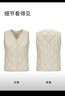 波司登轻薄羽绒服女款90绒V领葫芦纹轻盈便携马甲修身内胆背心 实拍图