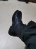 3513巡洋舰男靴特种户外工装靴皮靴男冬加绒棉鞋时装靴 黑色毛靴 41 晒单实拍图