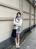 MITHAOL KUSC100%羊毛格子围巾女秋冬加厚保暖披肩女士围脖生日元旦礼物送女友 绿色格纹【高档礼盒装】 实拍图