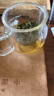 绿昌明 茶杯玻璃杯水杯茶水分离杯泡茶杯子加厚耐高温办公茶杯套装耐热 鹰嘴单杯+4只品杯110ml 实拍图