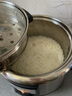 爱德（aide） 304不锈钢内胆0涂层电饭锅老式家用电饭煲迷你小型2多功能3蒸煮4大容量5-6人L升老款带蒸笼无涂层 3L原色/2-4人(304不锈钢盖款） 3L 实拍图