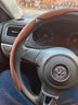 汽车方向盘套进口翻毛皮夏季吸汗防滑超薄汽车把套四季通用奔驰奥迪宝马奔驰本田特斯拉碳纤维方向盘套d型 棕色翻毛-三边 实拍图